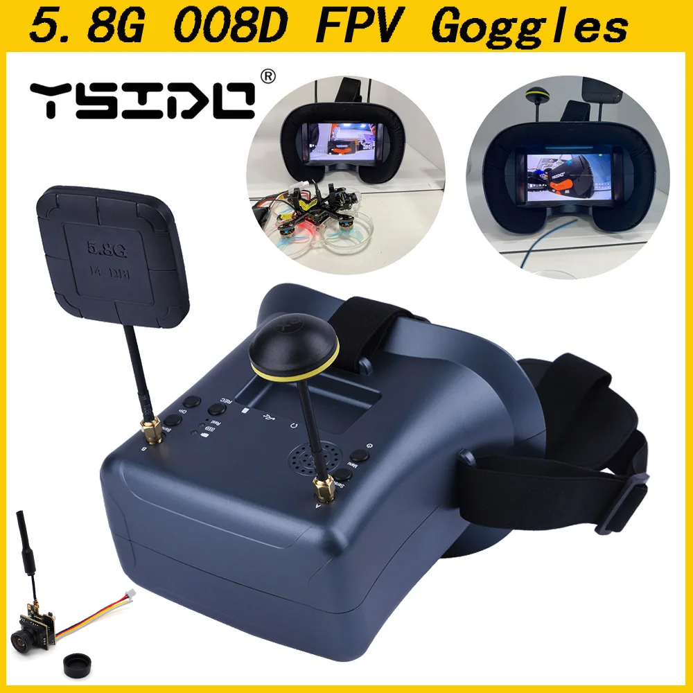 Skyzone Cobra X V2 Fpv Goggles - Okulary FPV 008D 5.8G 40CH 4.3