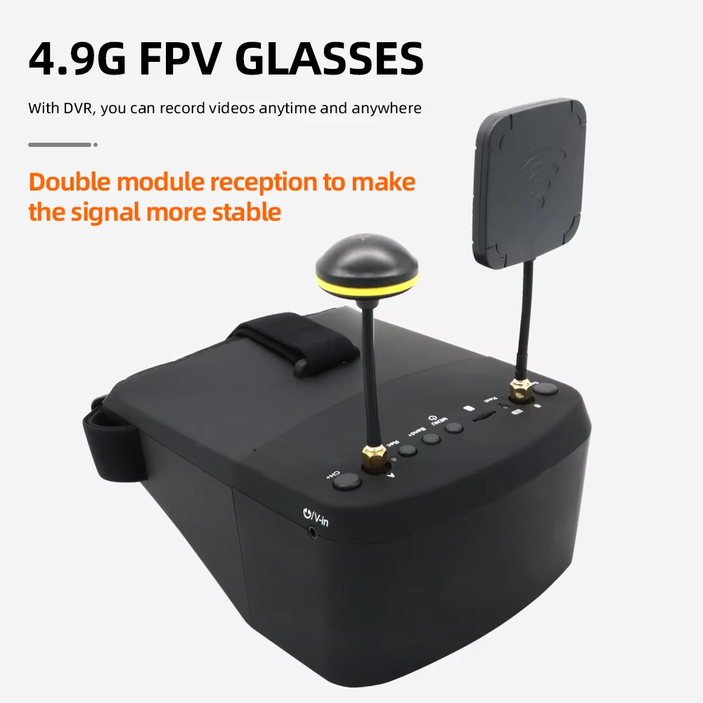 Okulary FPV LS800D 5 cali 800* – Skyzone Cobra X V2 Fpv Goggles recenzja i cena